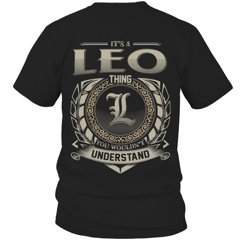 Its Leo Thing You Wouldnt Understand D8 T Shirt